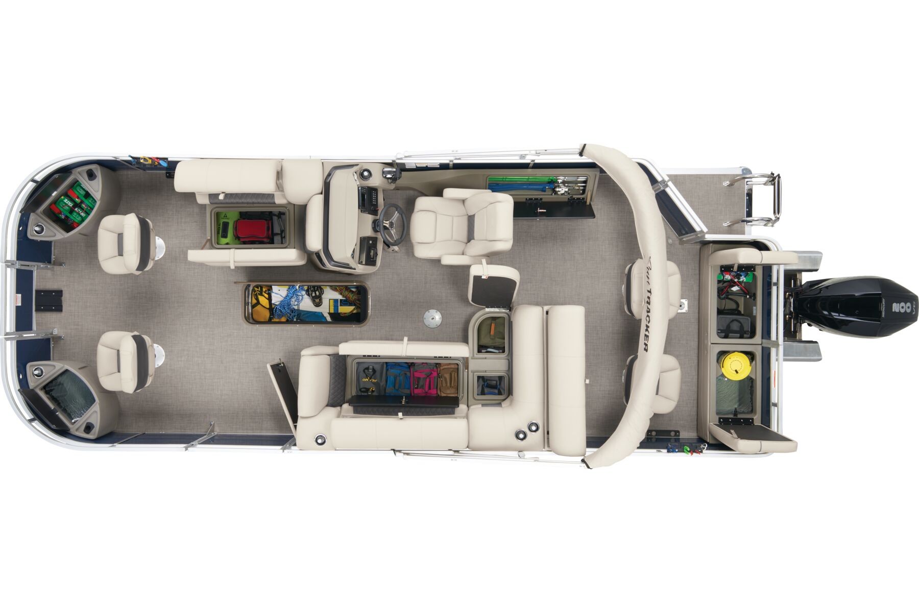 2025 Sun Tracker FISHING BARGE 22 DLX - Photo 9